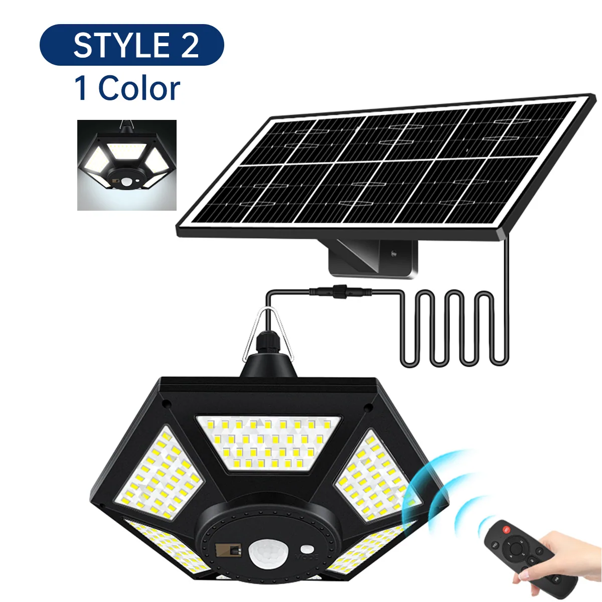 180 LEDs Solar Pendant Light / Chandelier ZH-100-1