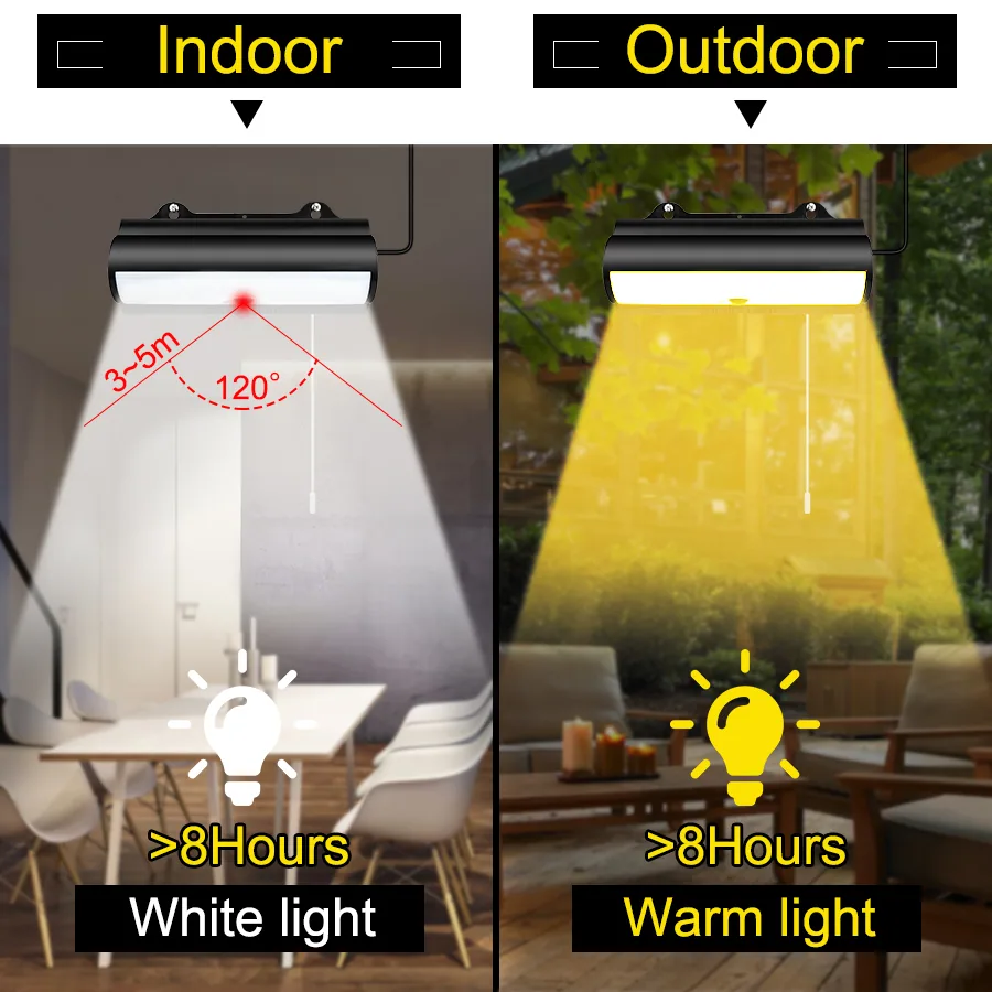 Dual Head Motion Sensor Solar Shed Light ZH-040 — photo 5