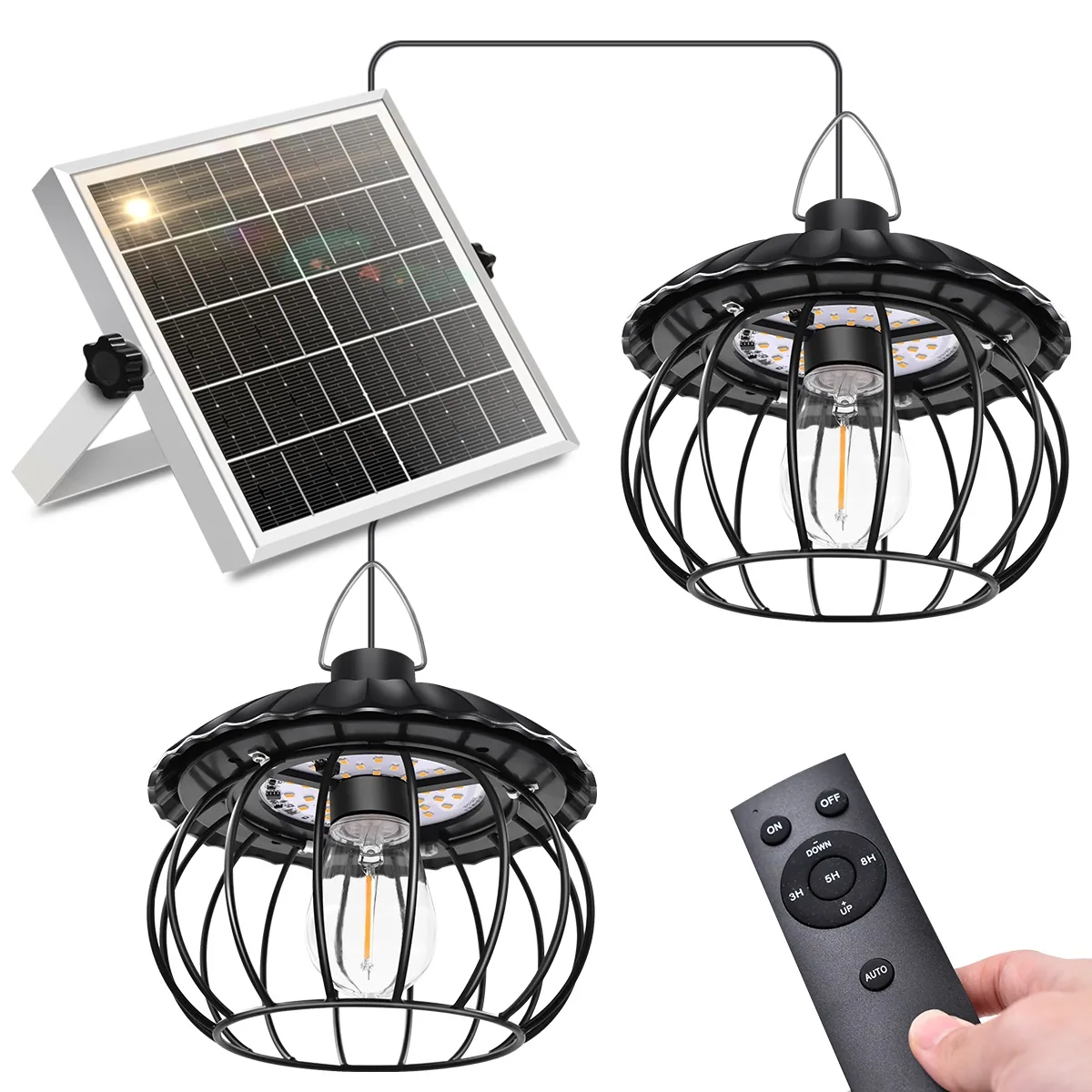 Pumpkin Solar Pendant Lights / Chandelier ZH-098S
