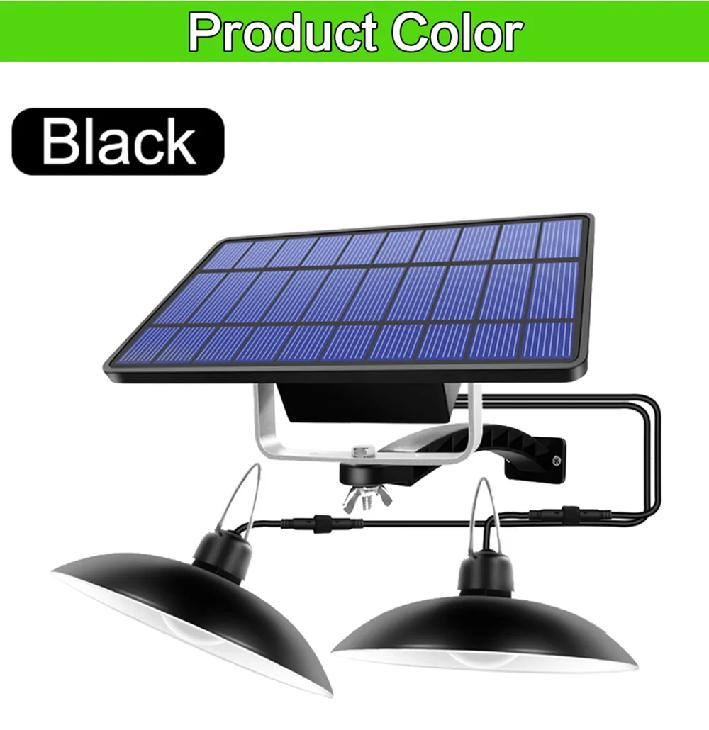 Single/Dual Head Solar Pendant Light / Chandelier ZH-032